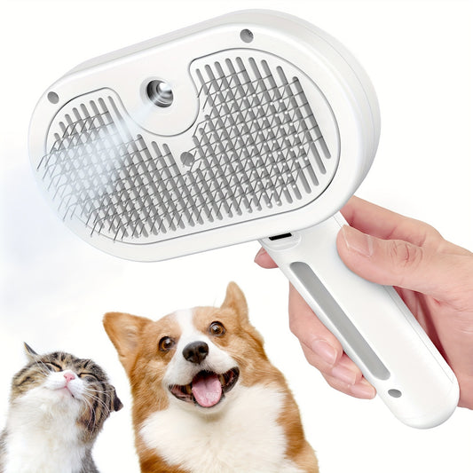Spray & Groom Pet Brush